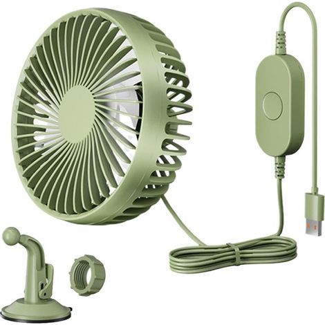 Ventilateur USB Voiture Ventilation réglable silencieuse (1/5)