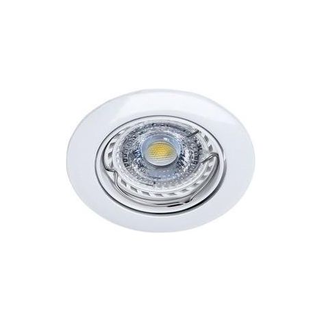 Foco empotrado aric blanco 4.5W 12.5cm luz cálida