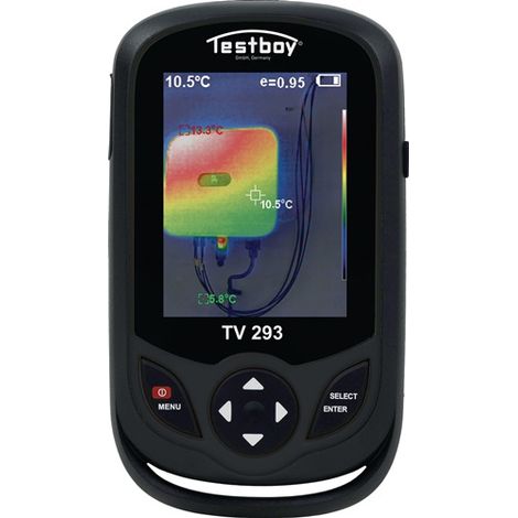 Wärmebildkamera TV 293 3,2Zoll Farb-LC-Display 220x160 Bildpunkte (1/4)