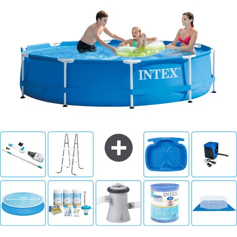 Intex Piscine Tubulaire Ronde - 305x76 cm - 10-pièces  S31539 (1/5)