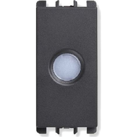 Diffusore Trasparente Per Led Antracite 1M V ( URMET cod. 10280 )