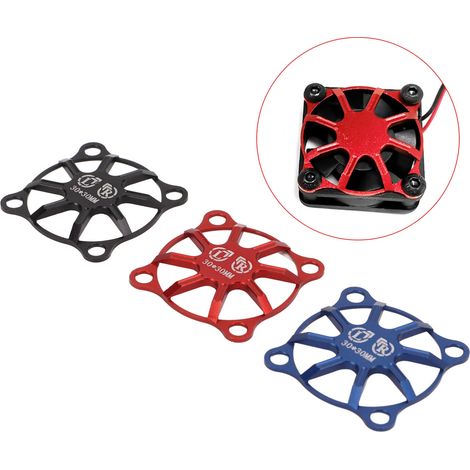 Protecteur de Ventilateur Moteur en Alliage d'Aluminium Anti-Corrosion pour RC ESC, 3 Pièces (1/5)