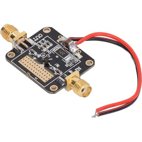 HF-Verstärkermodul, rauscharm, 0,01–3000 MHz Bandbreite, 22 dB Verstärkung, 12 V DC, für Funkgeräte (1/5)