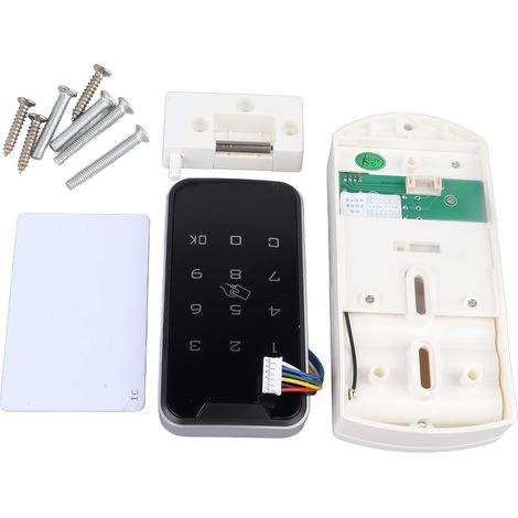 Serratura intelligente, password digitale intelligente, supporto per schede IC per armadietti da bagno, cassette postali touch (scheda IC).