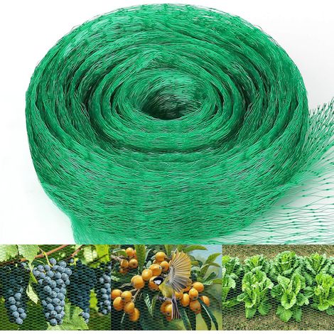 1 Filet Anti Oiseaux, 4x10m Mailles Fines, Protection Jardin, Bassin, Arbres Fruitiers