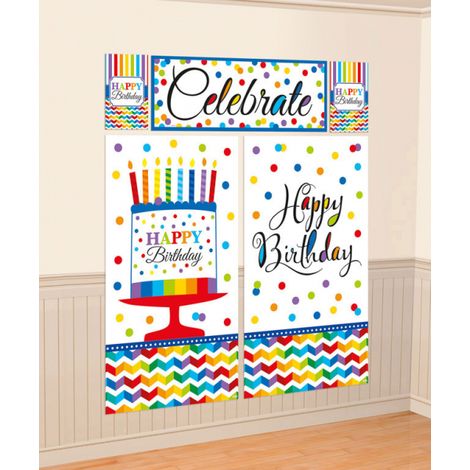 Decorazione murale luminosa per compleanno (1/2)
