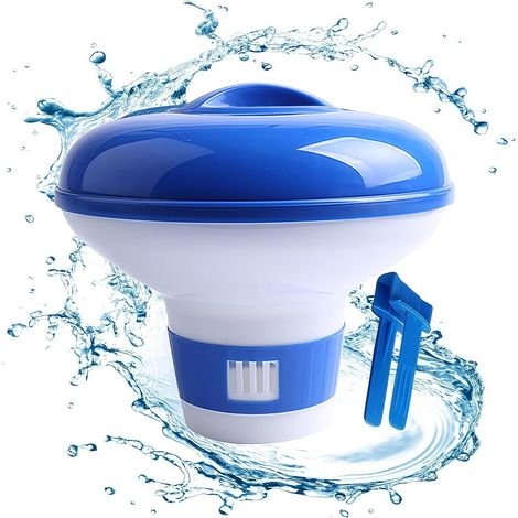 Doseur flottant 12,7 cm pour piscine, jacuzzi, spa et parc aquatique. (1/5)