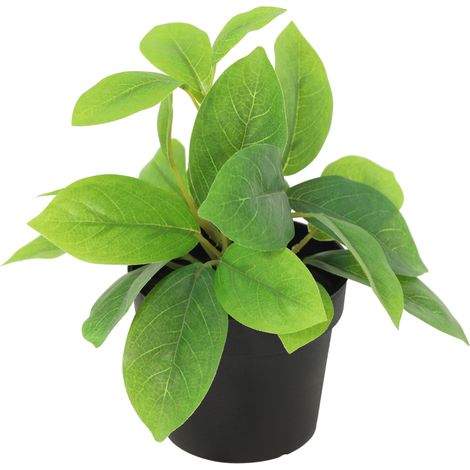 Plante Artificielle Hoya Vert Feuillage Réaliste Décoration Maison et Bureau 20 cm - PANGIVO