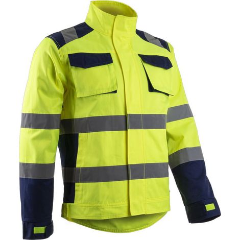 Giacca da lavoro ad alta visibilità HIBANA - Giallo Fluo L - 48/50 (1/2)