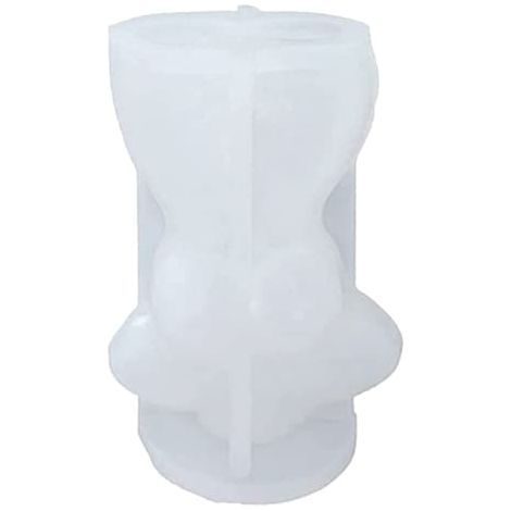 Moule en silicone / Moule à bougie 3D Corps féminin 10 cm (1/5)