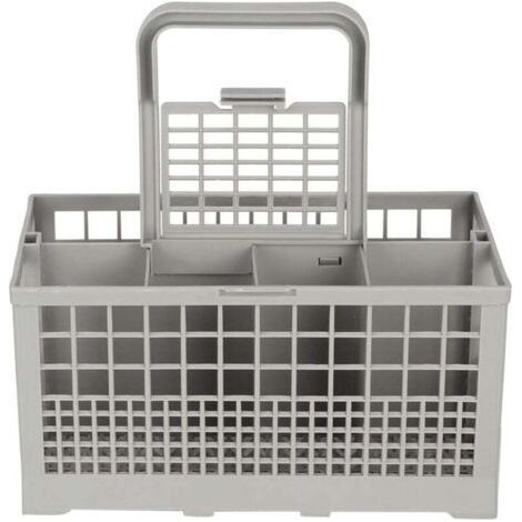 Boîte de Remplacement pour Panier à Couverts Universel avec 8 Compartiments, Durable et Ferme, adaptée aux Lave-Vaisselle Polyvalents (1/4)