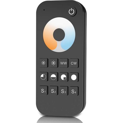 Telecomando RF 2.4GHz Radiocomando CCT Bianco Dinamico Con Disco Touch Per 1 Zona Magnetico Compatibile Con Alimentatore Skydance (1/3)