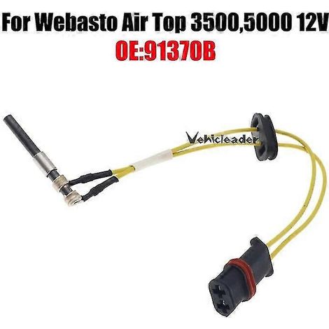 Bougies de préchauffage en céramique 12 V/24 V pour Webasto Air Top AT3500/5000 (références 91370B et 91371B) - Kits de chauffage - Accessoires pour chauffages de stationnement diesel