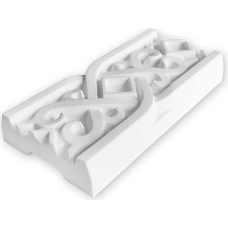 1 SAMPLE PIECE S-151504 Profhome SAMPLE Panel moulding Frieze Length approx. 10 cm (1/4)