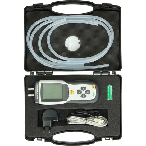 Manomètre différentiel avec interface PC 0-200 mbar