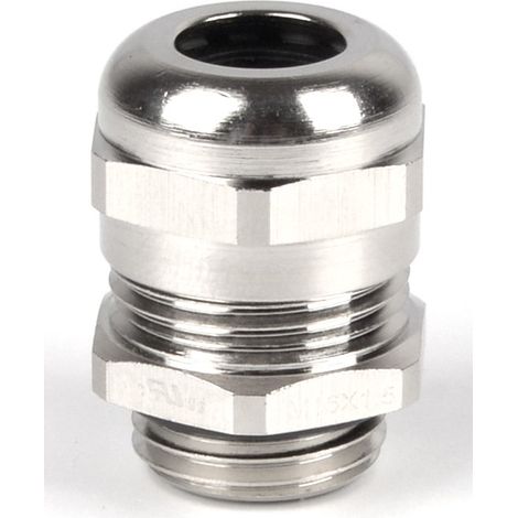Presse-étoupe PG9 en Laiton nickelé pour câble de 4mm à 8mm, , IP68 ( Prix pour 1 )