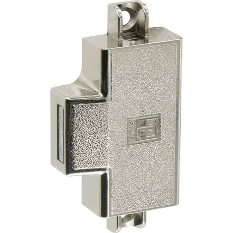 Serrure espagnolette électrique – Sens gauche – Boîtier 55mm, épaisseur 14,5mm – Décor nickelé, fermeture 1 tour de clé – Lehmann (1/5)