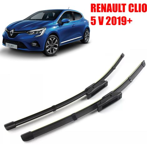 KIT 2 SPAZZOLE TERGICRISTALLO ANTERIORE PER RENAULT CLIO 5 V DAL 2019+ 350MM+650MM