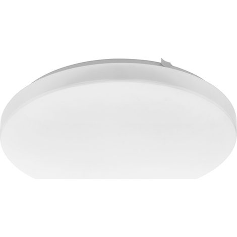 Plafoniera Moderna Frania-Z Acciaio Bianco Plastica Led 15W Ip20
