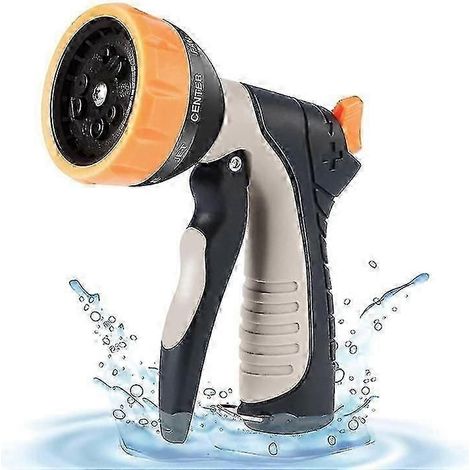 Garden Watering Gun, Watering Gun with 9 Spray Modes, Hand Held High Pressure Watering Gun,zxl (1/5)