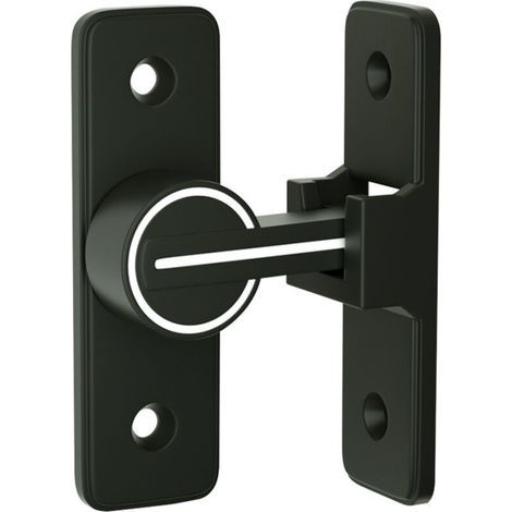 Verrou de porte intérieure sans perçage à lueur nocturne, loquet de porte pour salle de bain, serrure à cliquet pour porte d’entrée, loquet ancien apparent pour porte deng