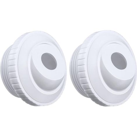 Buse de Globe oculaire de Massage de Piscine,Buse à Jet de Globe oculaire pour Spa Raccord d'entrée de débit Raccord d'entrée de débit directionnel, Jet de Retour Fit 1-3/4" Filetage (1/5)