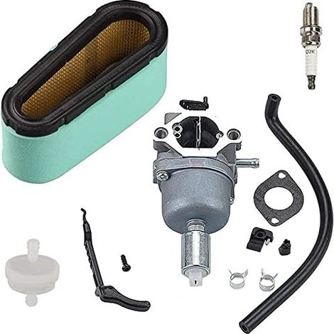 Carburateur pour Briggs et Stratton 791886 495935 690194 498061 499153 287707 287777 28N707 28N777 28P777 28Q777 14 CV 15 CV 16 CV 17 CV 18 CV moteur avec filtre à air 496894S