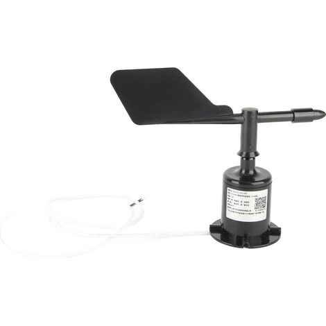 Anémomètre transmetteur de vitesse du vent à 360 degrés, sortie 1-5V, capteur de vitesse du vent pour la surveillance environnementale et météorologique, avec alimentation 5V. (1/5)