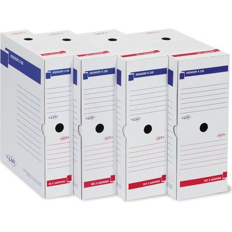 SEI Rota 673215 archivador organizador Caja de cartón Azul, Rojo, Blanco