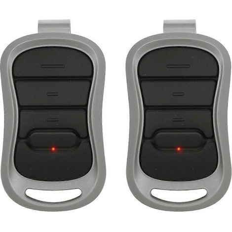 Set mit 2 G3T-A Intellicode Genie Ersatzfernbedienungen für Garagentoröffner, automatische Frequenzsuche 315/390 MHz, Modelle von 1997 bis heute (1/5)