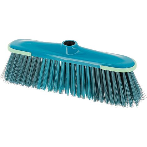 Testa di scopa dritta con bordo antiurto per interni 30 cm - blu acqua anatra - Tendance (1/3)