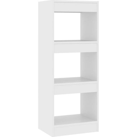 Maison Exclusive - Libreria/Divisorio Bianco 40x30x103 cm in Truciolato