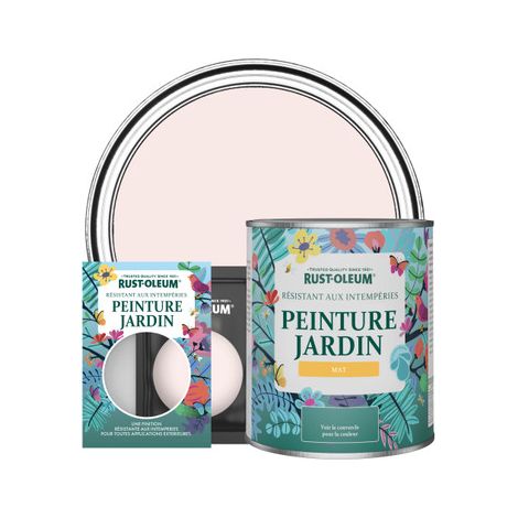Peinture Jardin, Finition Mat - Rose de Chine (1/3)