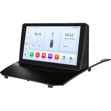 Autoradio, funzionalità multimediali avanzate, integrazione con smartphone, compatibile con Ford Fiesta 2009 - 2017, sistemi stereo GPS intelligenti, QS1 (8 core 3G 32G) (1/2)