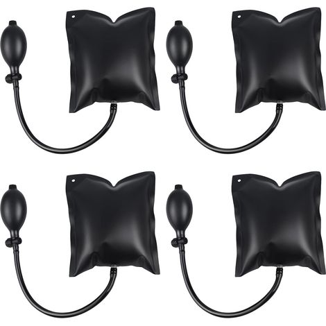 Set di 4 cunei per il montaggio della pompa ad aria, cunei imbottiti per pompa ad aria, cunei gonfiabili, posizionamento rapido di porte e finestre, per installazione di porte e finestre, riparazione (1/5)