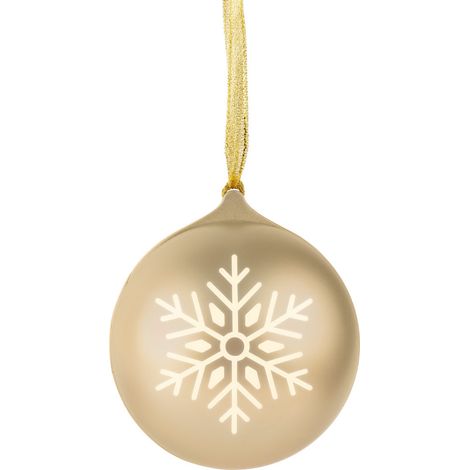 Altavoz a sfera di Natale Bluetooth BIGBEN AABEZ84929 Oro tonda (1/3)