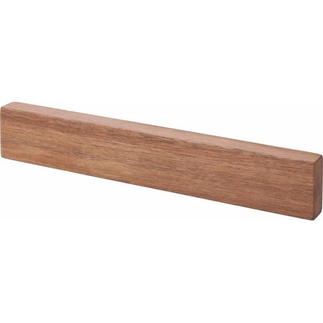 Barre magnétique porte-couteaux en bois d'acacia 30x5x2,2 cm (1/5)