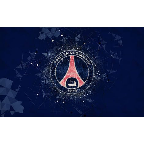 Papier peint panoramique Foot / Football - PSG - Paris Saint Germain - 130 cm x 81 cm (1/2)