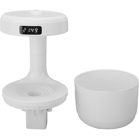 Humidificateur Anti-gravité goutte d'eau fonctionnement silencieux brumisation Fine Anti-fuite humidificateurs à brume alimentés par USB blanc (1/5)