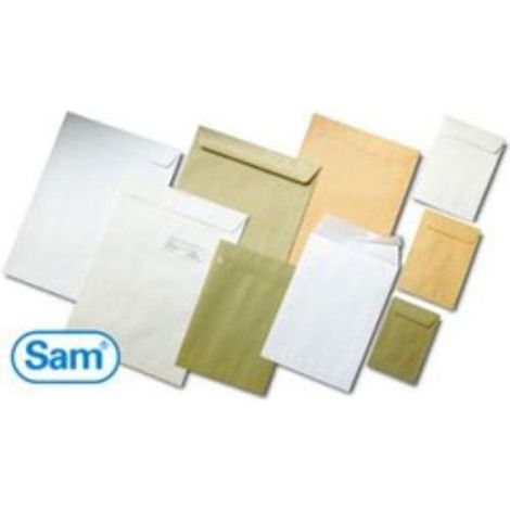 SAM BOLSA SALARIOS SIL-CC3 AUTOADHESIVO CON TIRA DE SILICONA 120X170 70 GRAMOS OFFSET CELULOSA CHAMOIX 1000 SOBRES