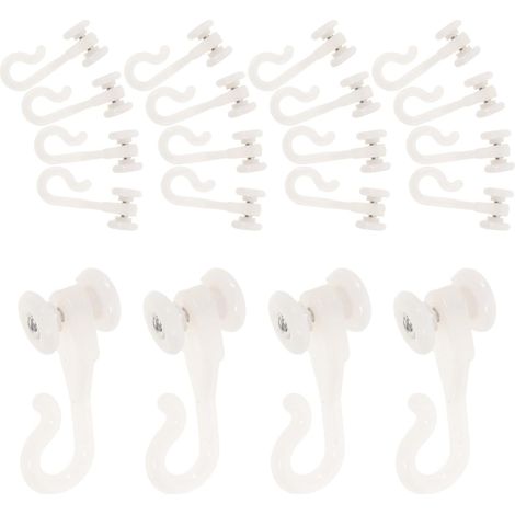 Garneck Lot de 100 crochets suspension pour rideaux et (1/5)
