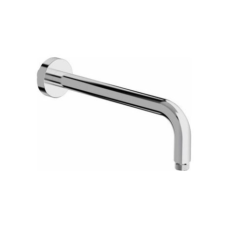 Bras de douche rond chromé murale en laiton L 300, Mâle-Mâle 15/21