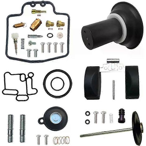 Kit de réparation de carburateur pour scooter YAMAHA MAJESTY YP125E 5XL 5D8 (2003-2009) - Pièces détachées pour membrane et flotteur (1/5)