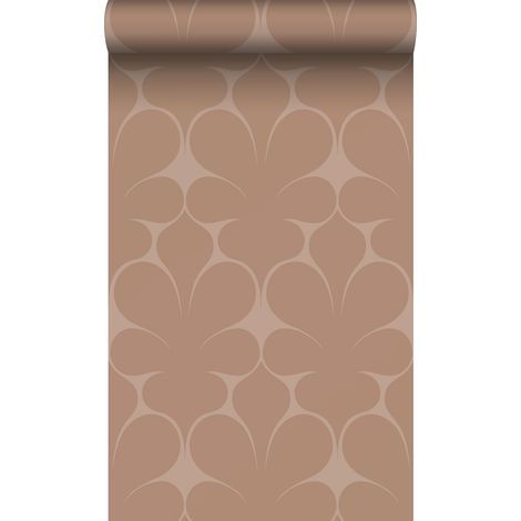 papier peint ornement rose terracotta - Origin Wallcoverings (1/5)