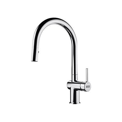Franke Active - Grifo de fregadero FN 4090.031, con ducha extraíble, cromo 115.0653.401