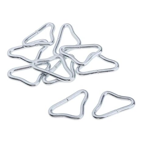 10 x 1.5" Triangle V Rings for Trampoline Parts (1/5)