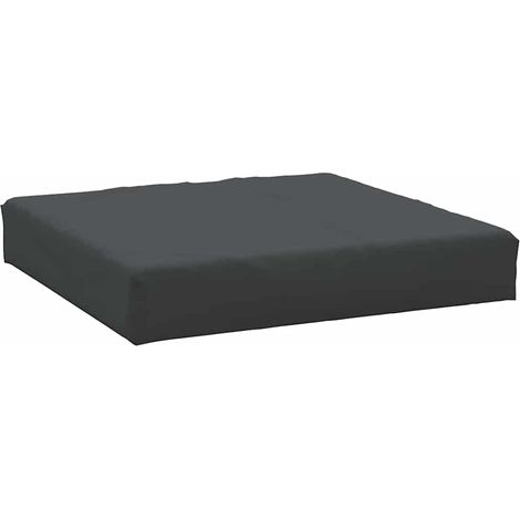 Maison Exclusive - Cuscino per Pallet Nero 60x60x6 cm in Tessuto (1/5)