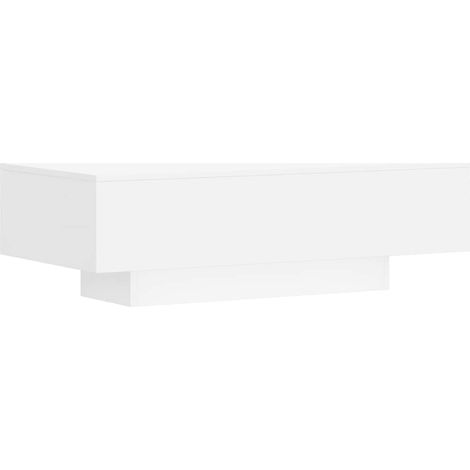 Maison Exclusive - Couchtisch Weiß 100x49,5x31 cm Holzwerkstoff