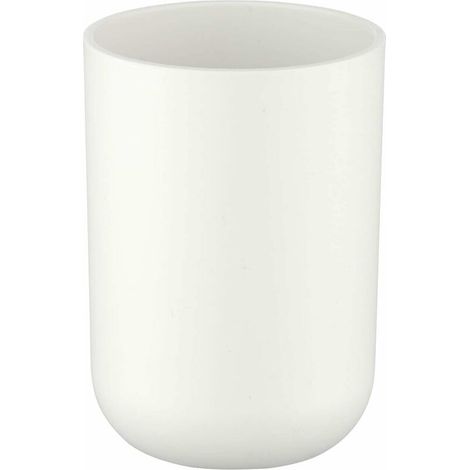 2PCS Gobelet Salle de Bain, Porte Brosse à Dent,  blanc (1/5)