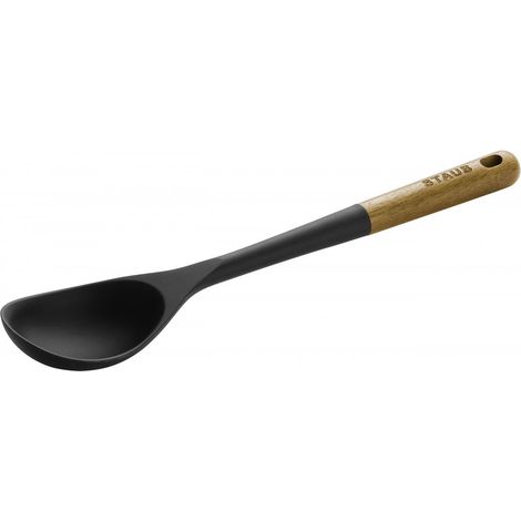 Staub Servierlöffel, 31 cm | Schwarz | Silikon (40503-107-0)